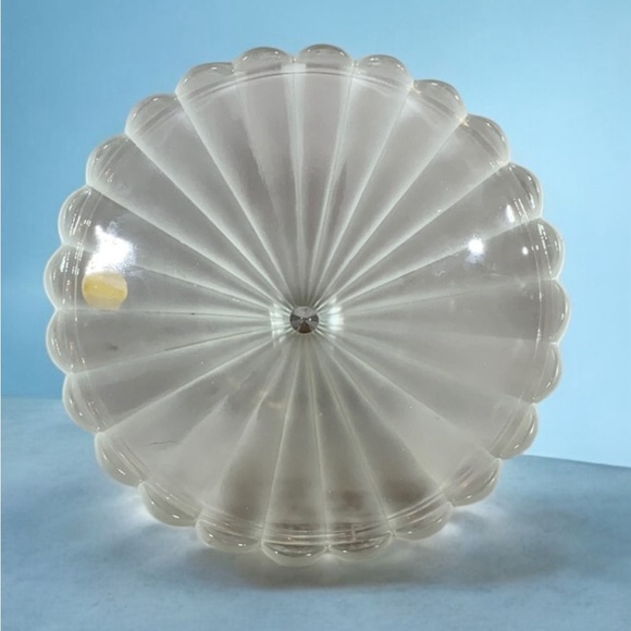 Goebel Frosted Crystal Carousel Glass Candy Dish - Picture 11 of 13